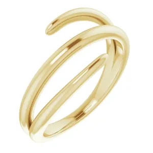 14K Freeform Ring