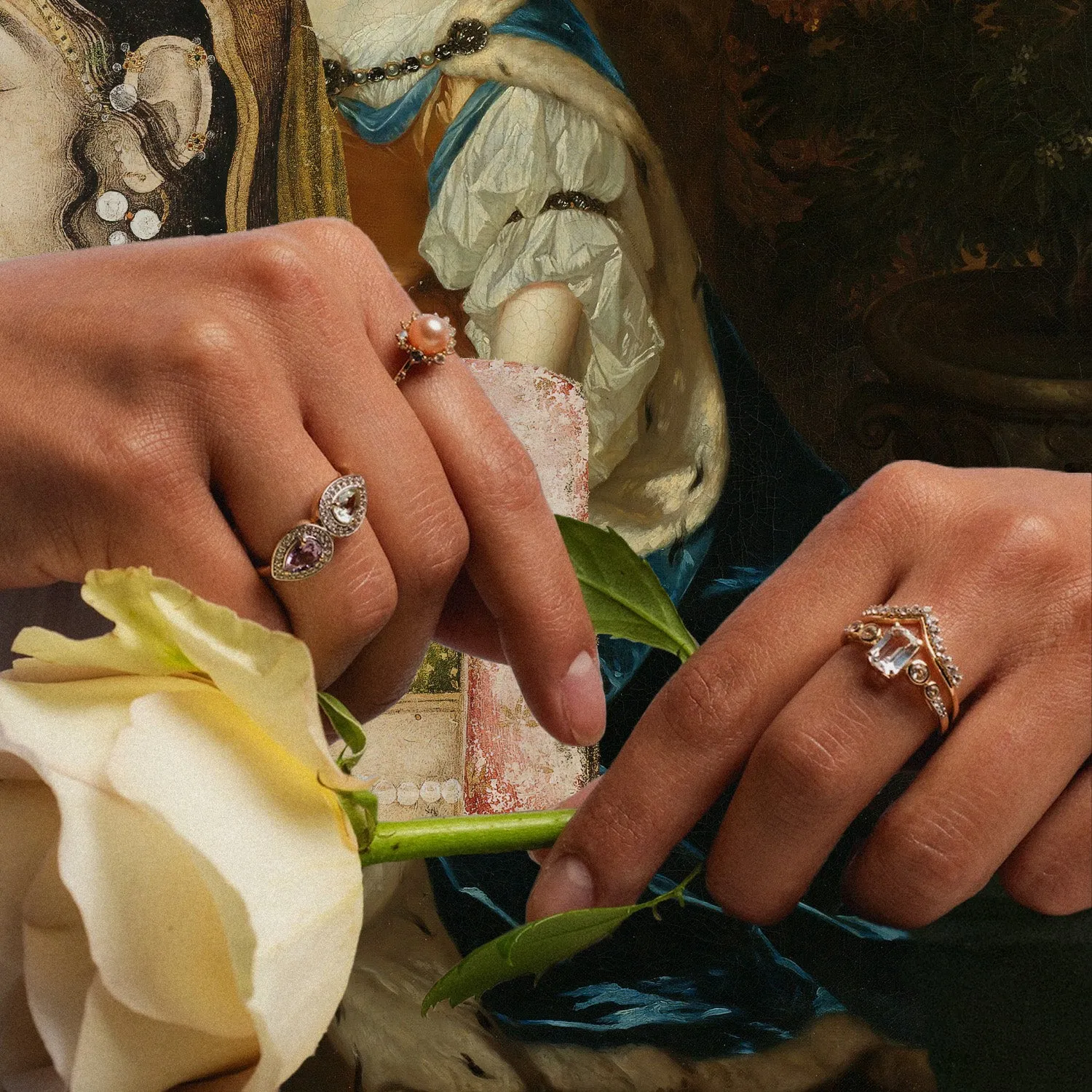 14k Vintage Inspired Majesty Ring