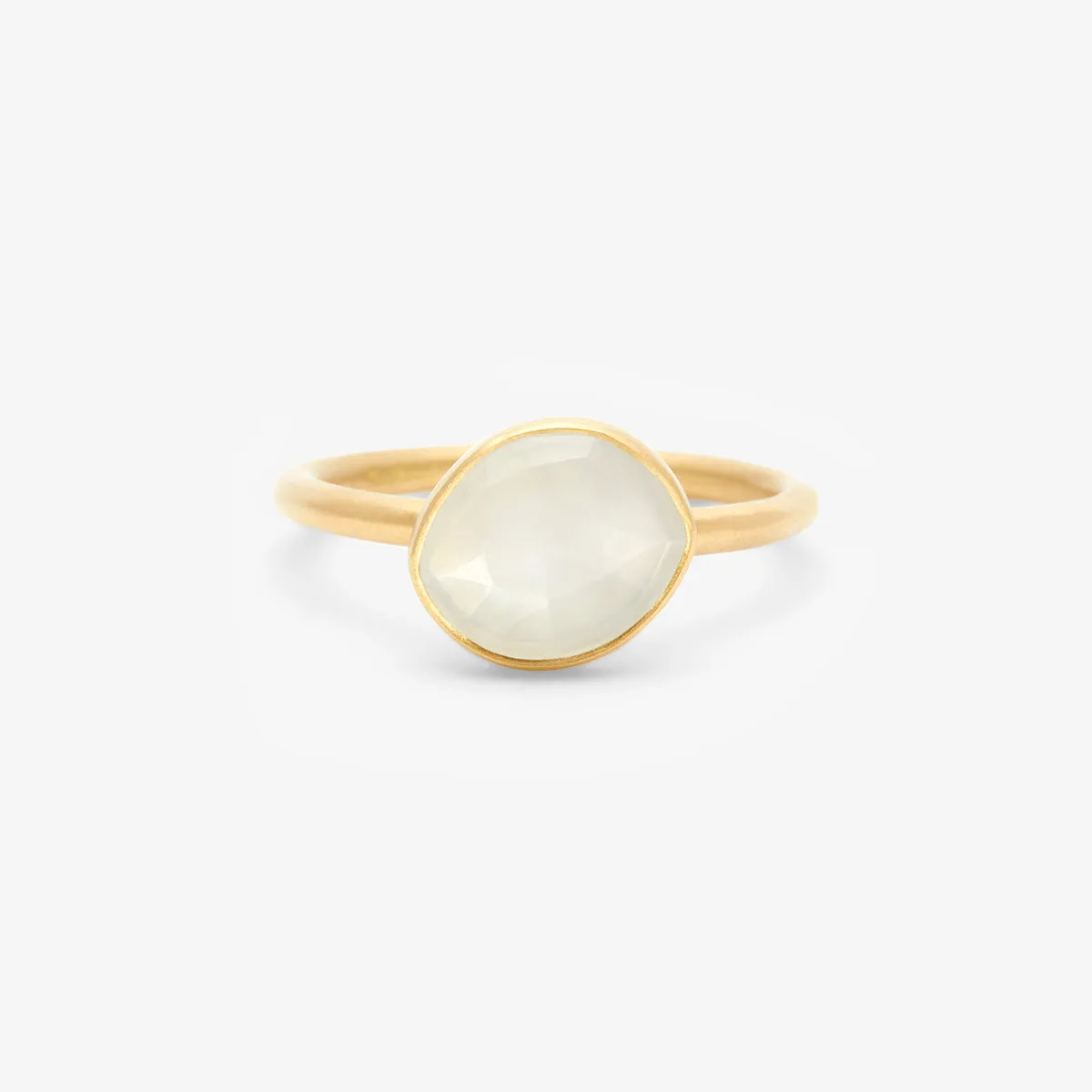 1.75 Carat One-of-a-Kind White Moonstone Ring | WMR1-OOAK