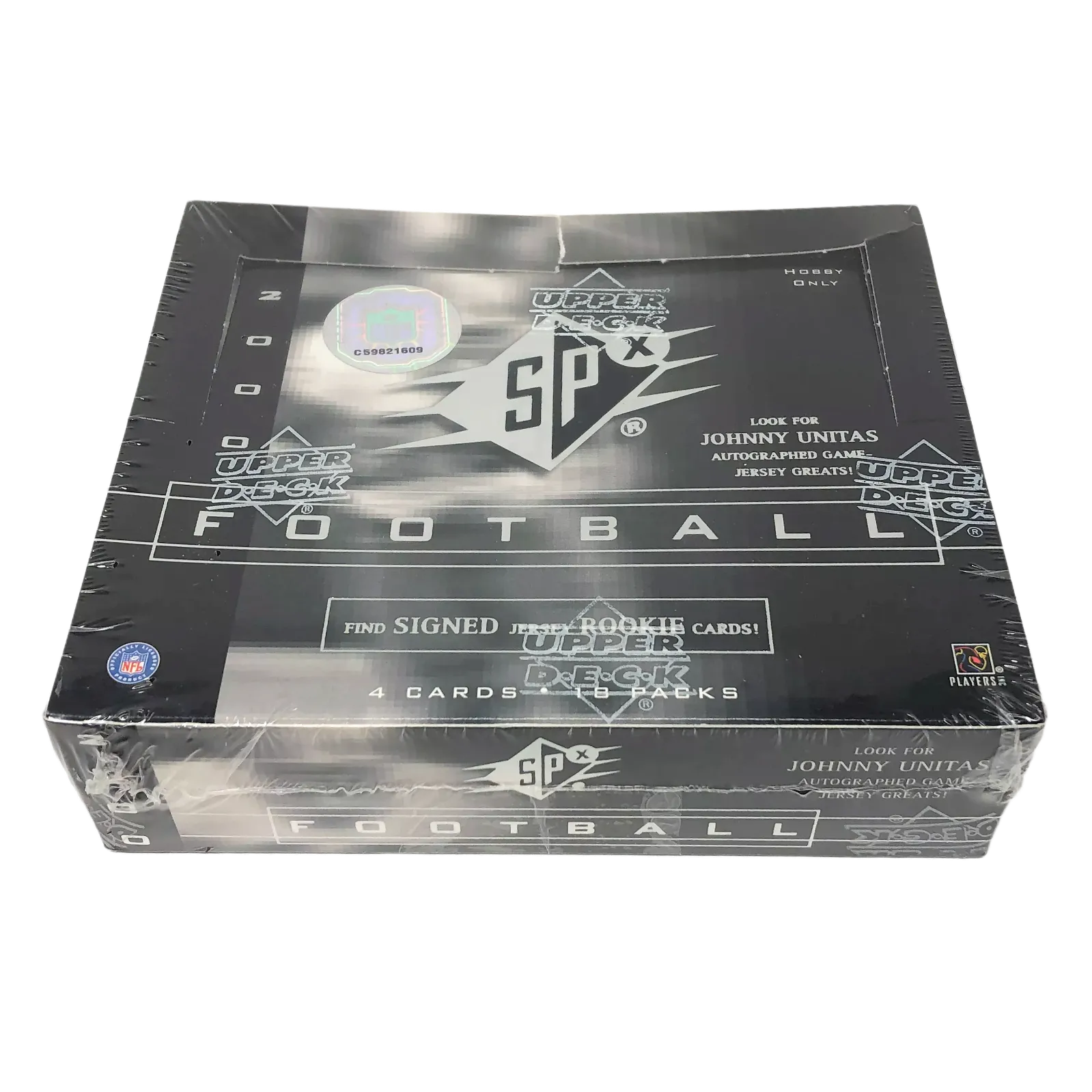 2000 Upper Deck SPx Football Factory Sealed Hobby Box Tom Brady Spectrum RC?