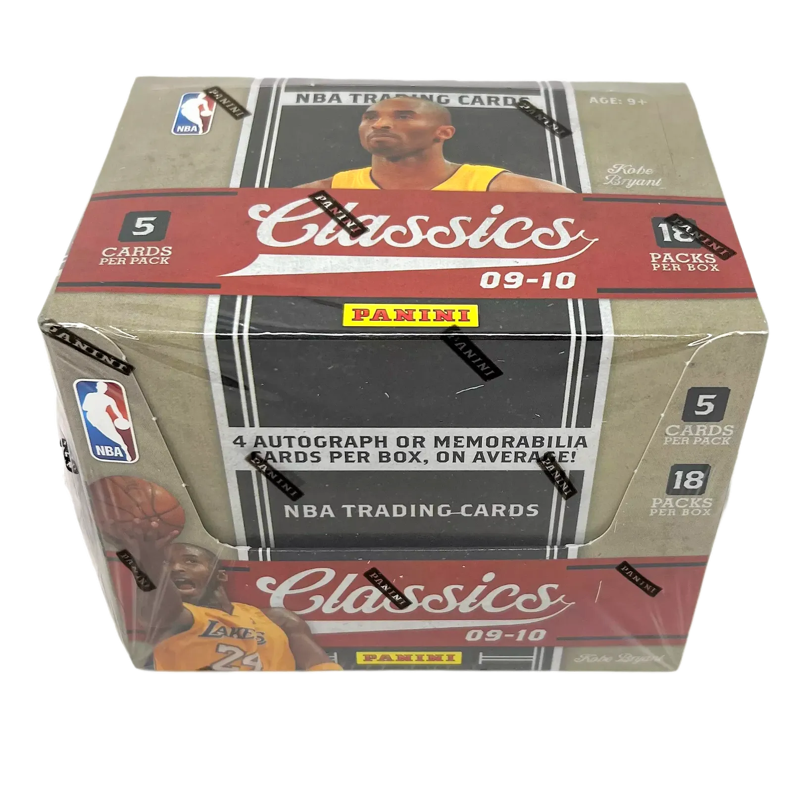 2009-10 Panini Classics Basketball Factory Sealed Hobby Box w/ 4 Auto/Curry RC?