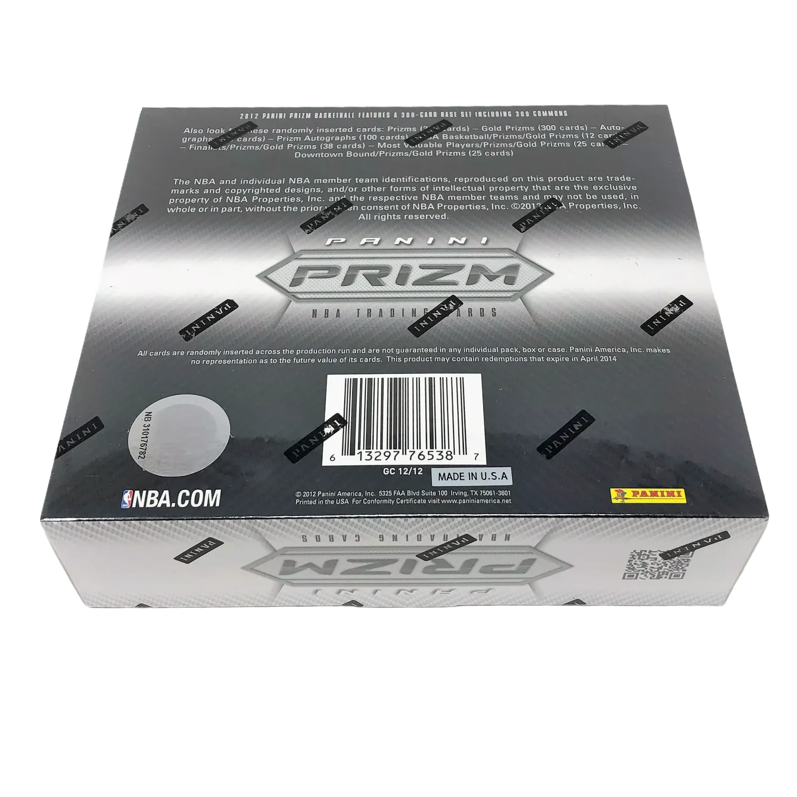 2012-13 Panini Prizm Basketball Factory Sealed Hobby Box Kawhi/AD/Lillard RC?