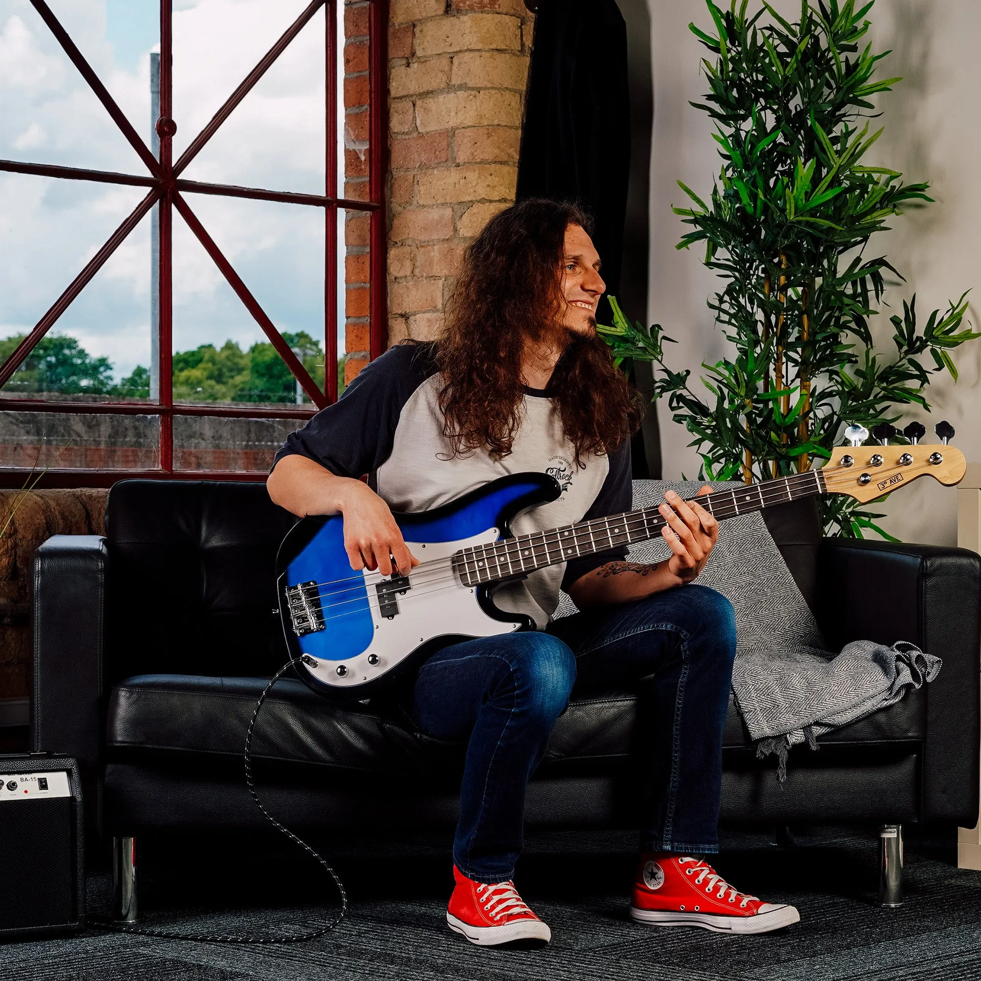 3rd Avenue Electric Bass Guitar Pack