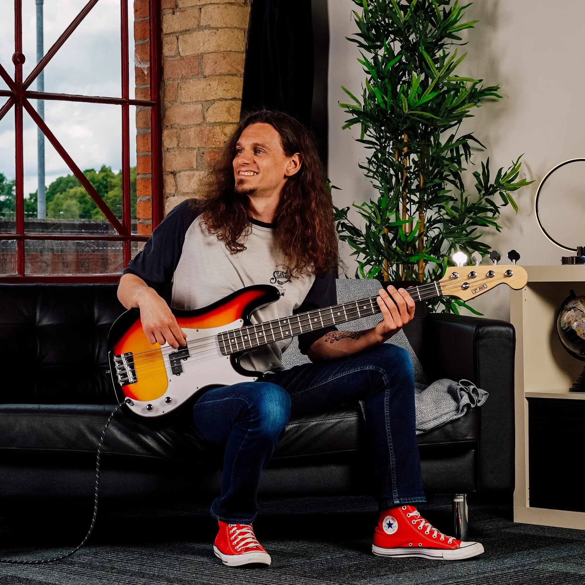 3rd Avenue Electric Bass Guitar Pack