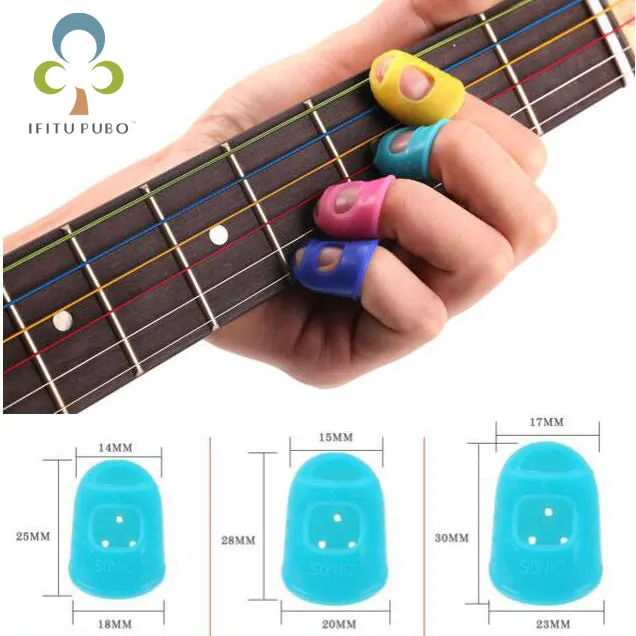 4pcs Guitar Fingertip Protector