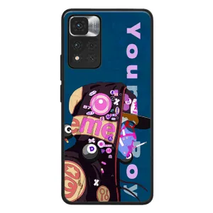 5 Eyes Young Boy LED Case for Redmi