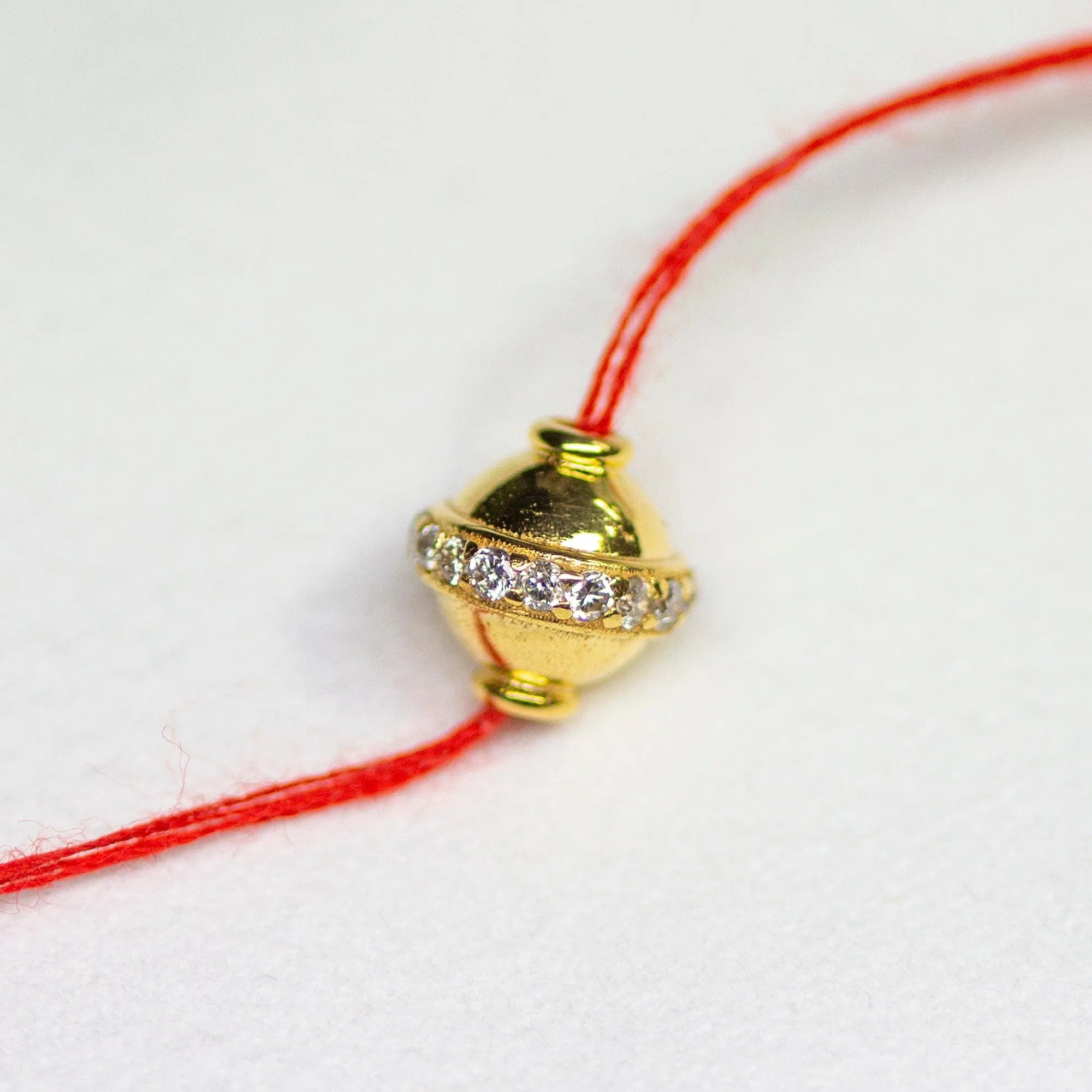 7.5mm 18k Solid Yellow Gold Diamond Saucer Fancy Jewelry Making Spacer Bead