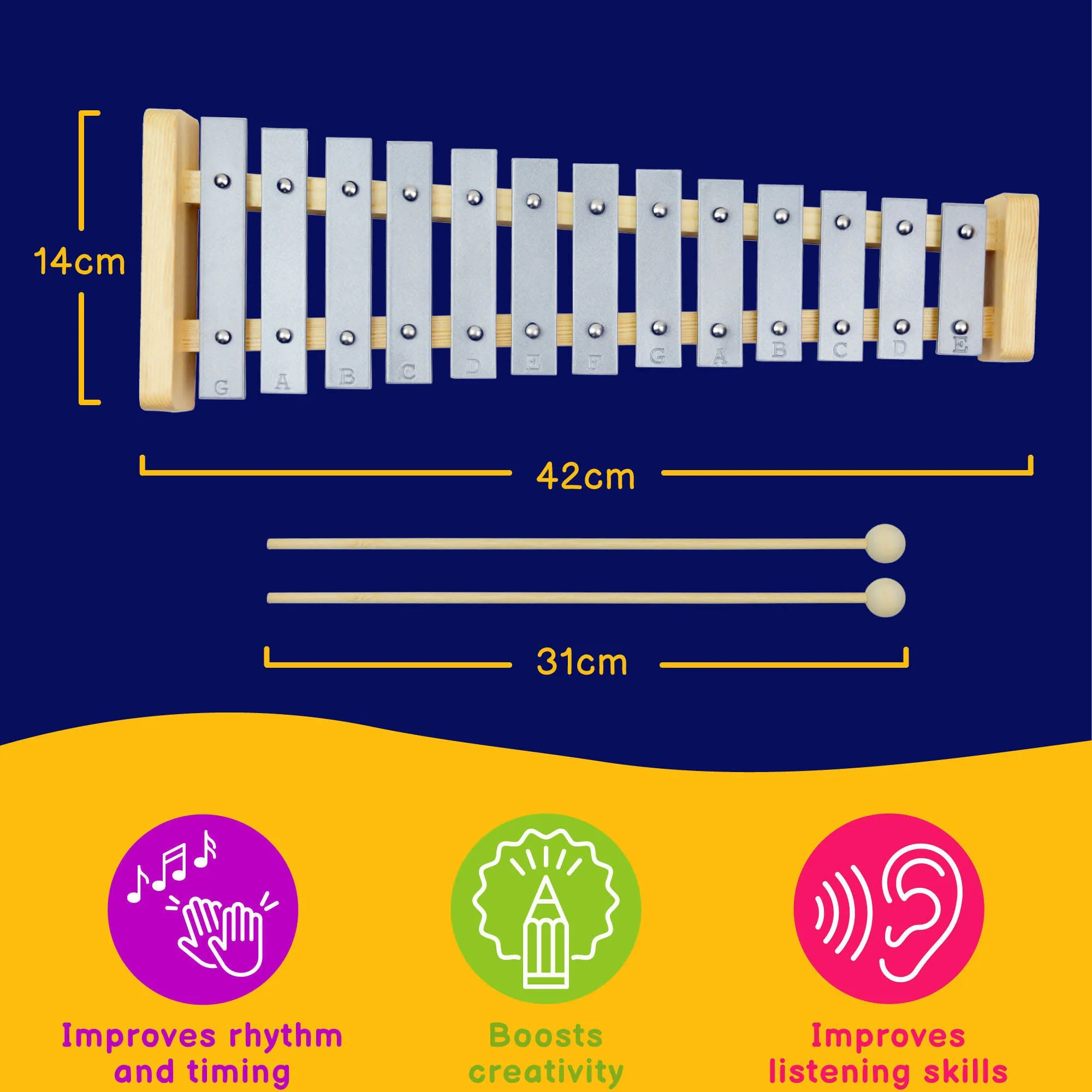 A-Star 13 Note Glockenspiel