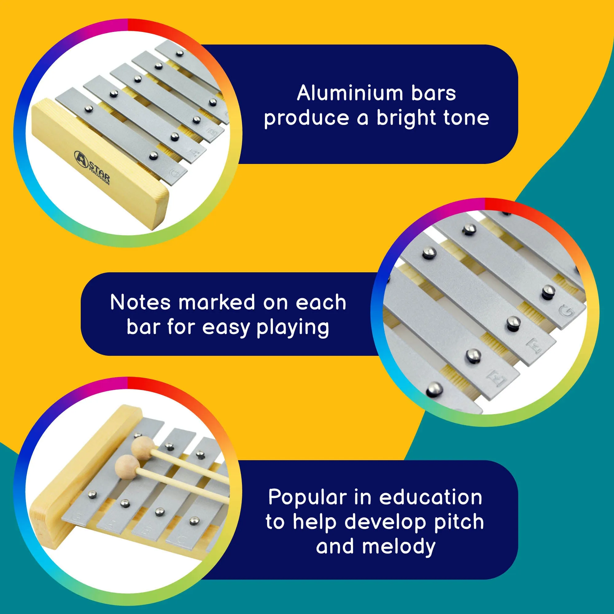 A-Star 13 Note Glockenspiel