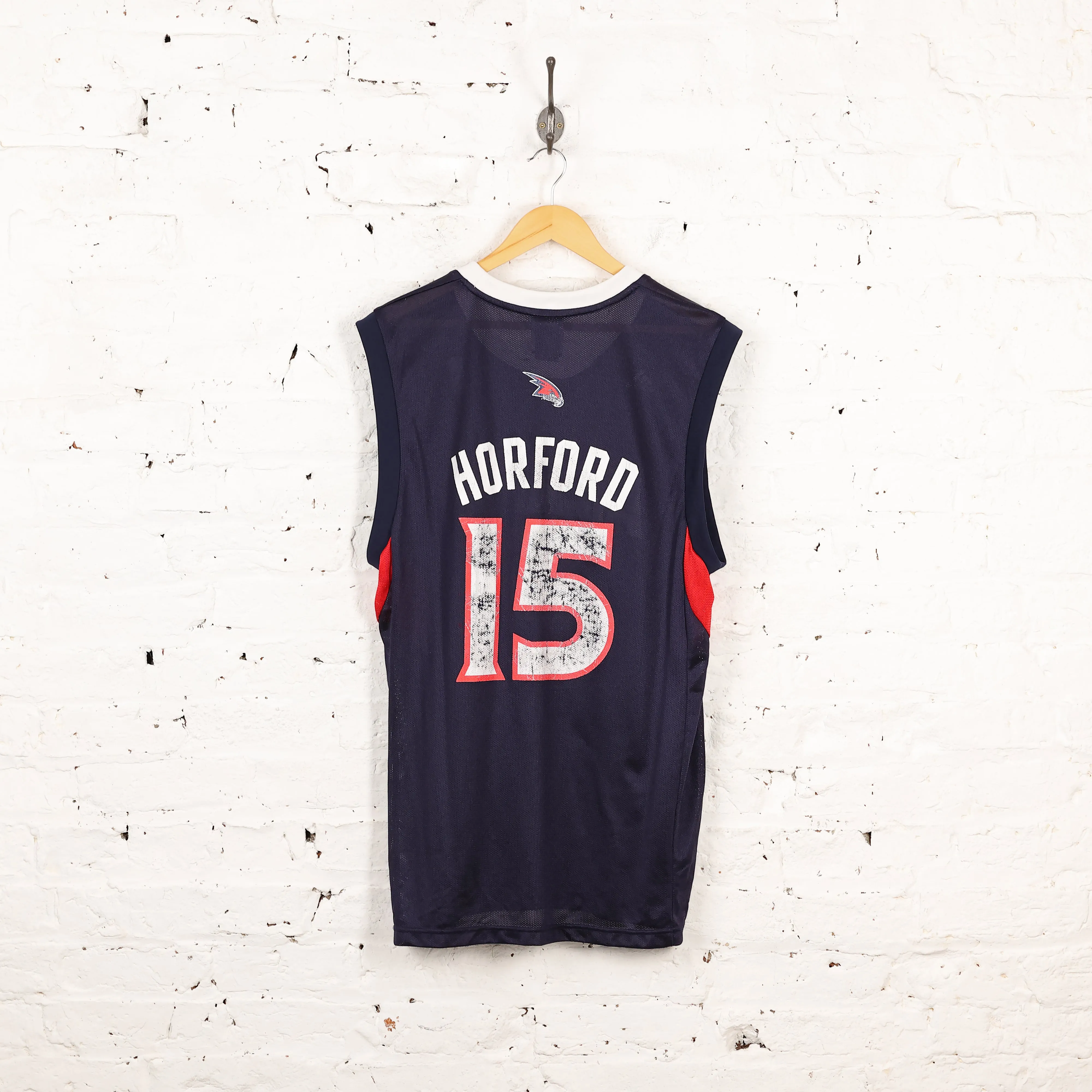 Adidas Atlanta Hawks Horford Basketball Jersey - Navy - L