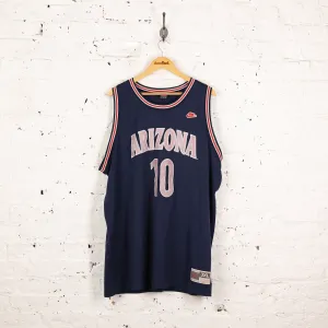 Arizona Nike Bibby Basketball Vest Jersey - Blue - XXXL