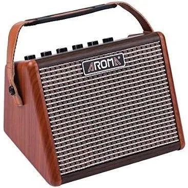 AROMA AG-15A 15W Portable Acoustic Guitar Amplifier