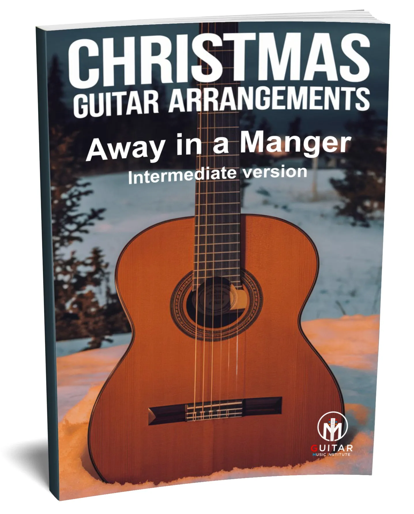 Away In A Manger: PDF Intermediate Version for guitar - Sheet Music Download