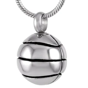 Basketball Urn Necklace