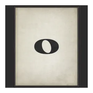 BC Music Note Whole Note Wall Art - Large