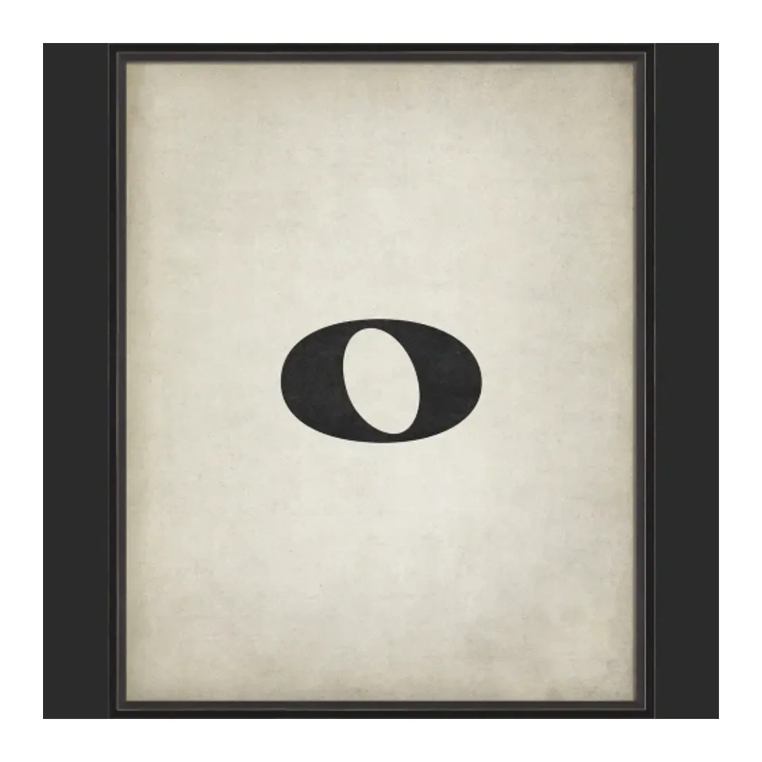 BC Music Note Whole Note Wall Art - Large