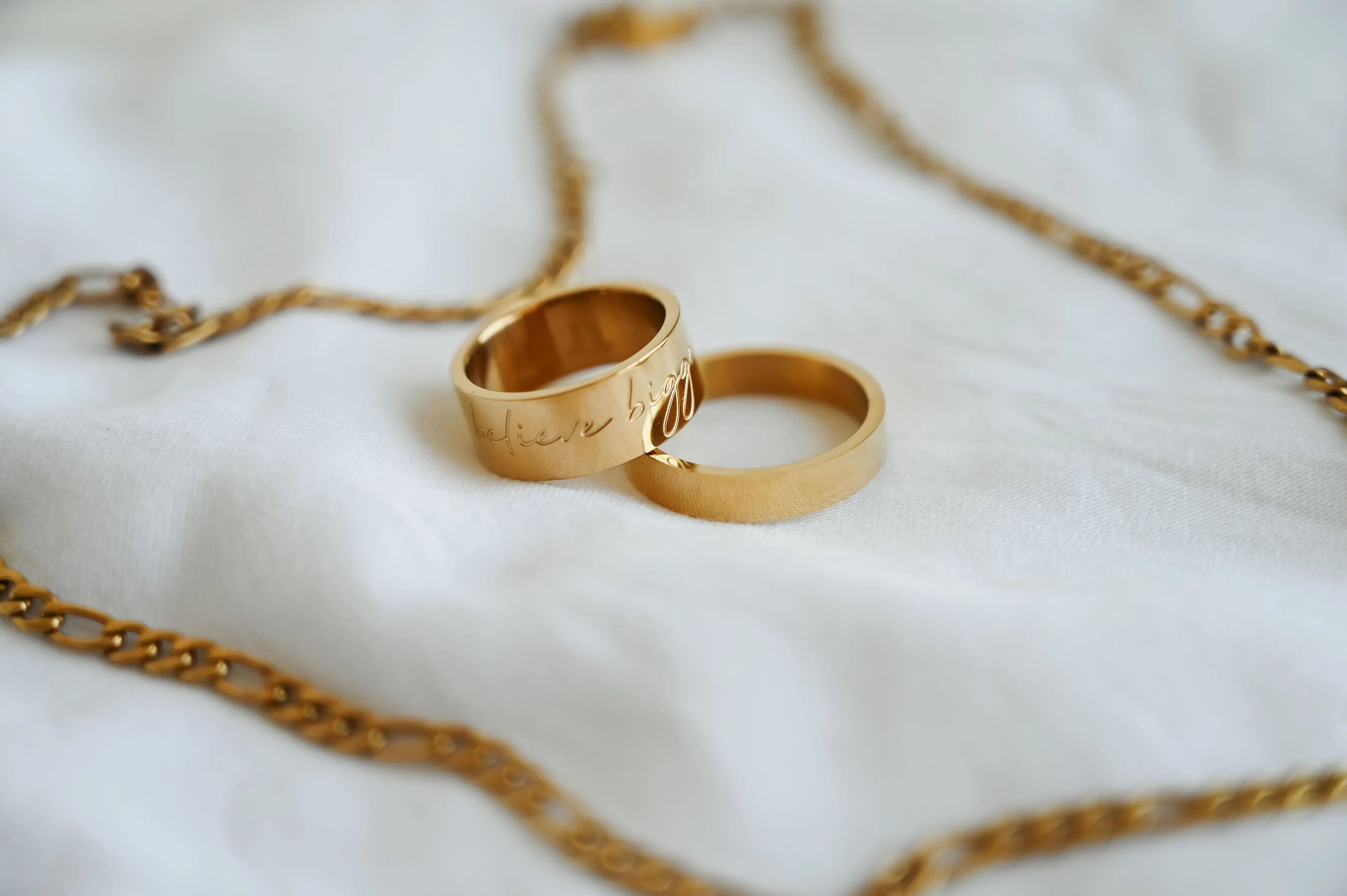 “Believe Bigger” Ring