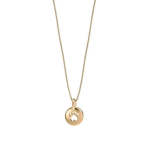 Bella Mini Paw Print Pendant