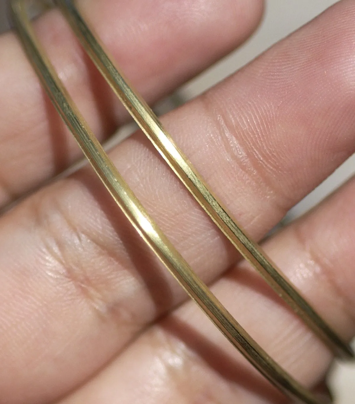 Blank jewelry wire 2mm Half Round Metal Wire - for making rings and soldering