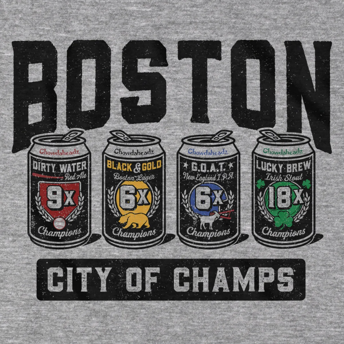 Boston 4 Pack Champions Tailgater Hoodie