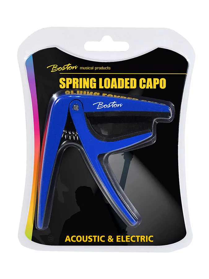 Boston Spring Loaded Capo for Acoustic & Electric