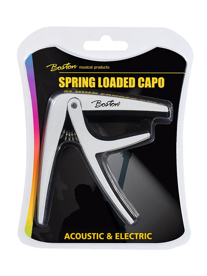 Boston Spring Loaded Capo for Acoustic & Electric