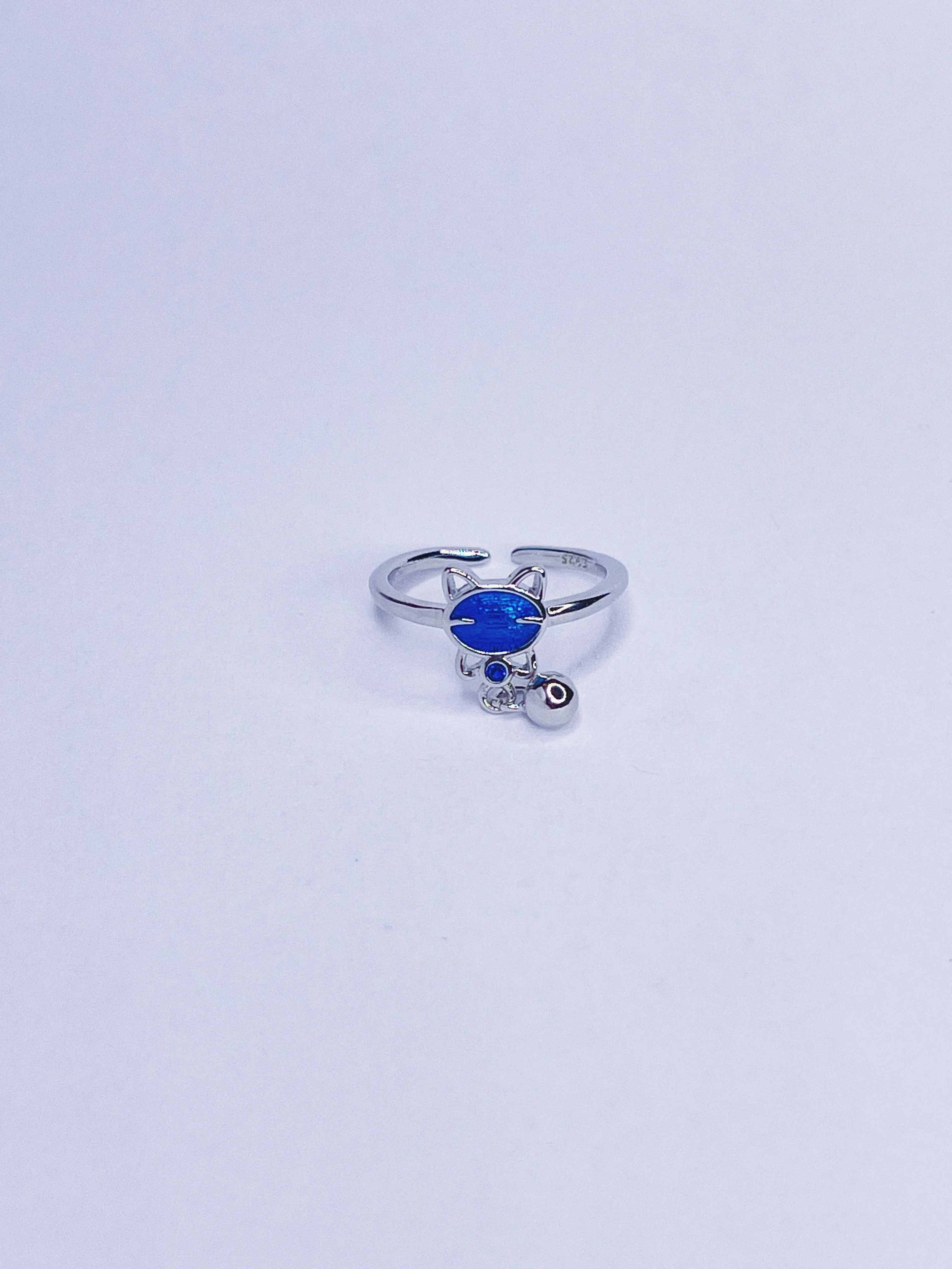 Cat Charm Ring