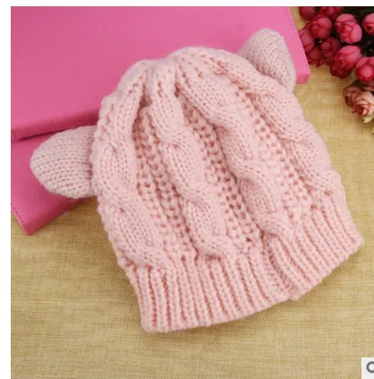 Cat Ears Knit Hat