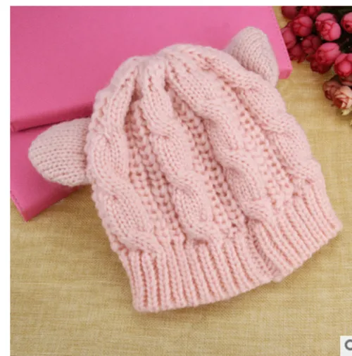 Cat Ears Knit Hat