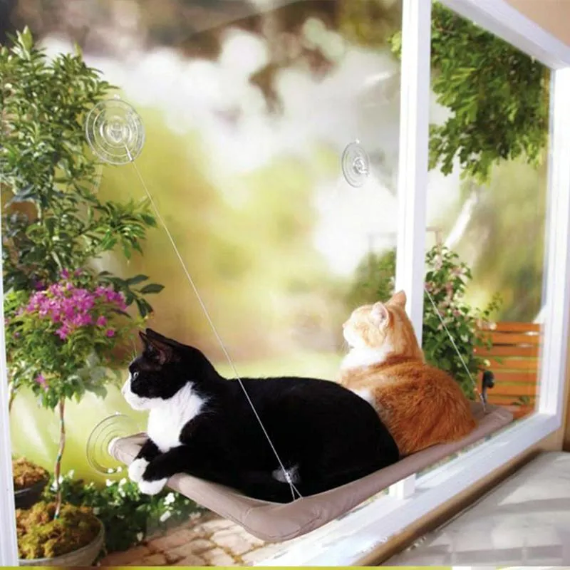 Cat Hammock Hanging Beds. Window Cat Bed.