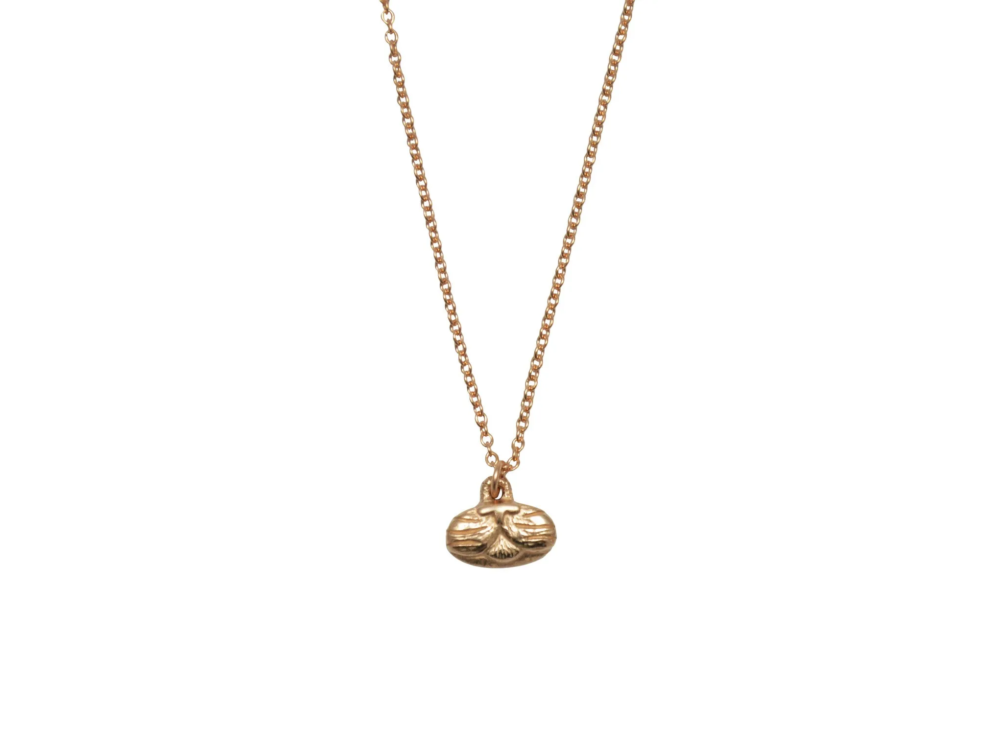 Cat Necklace, 14K Gold