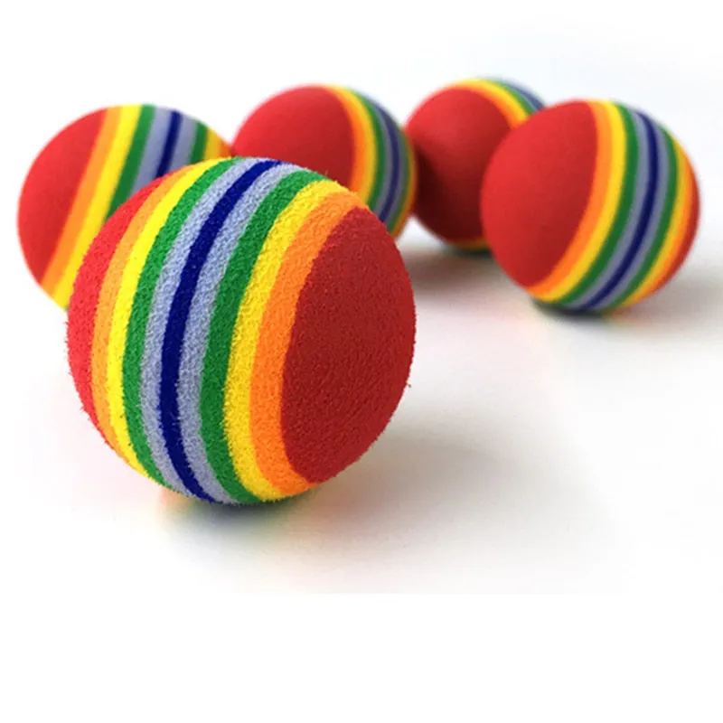 Cat Rainbow Balls (Set of 10)