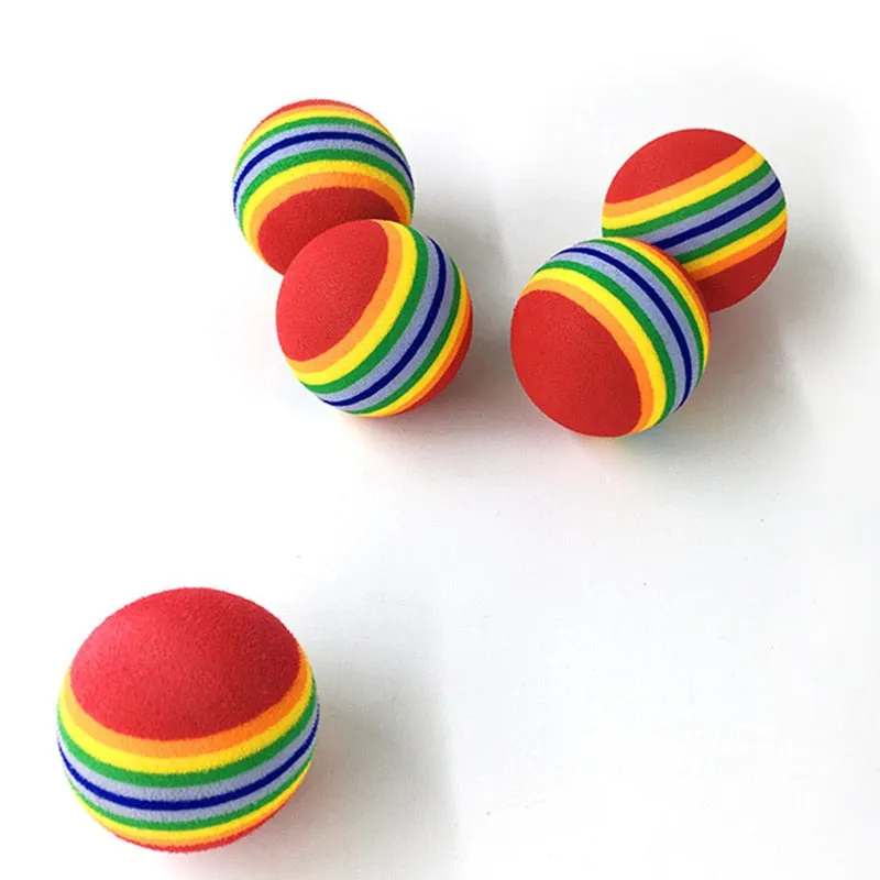 Cat Rainbow Balls (Set of 10)