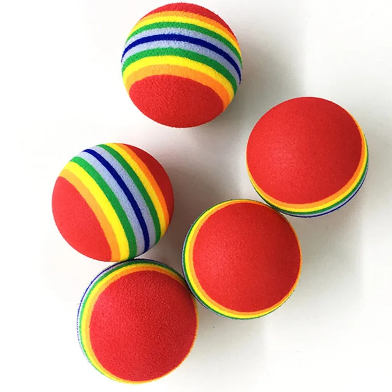 Cat Rainbow Balls (Set of 10)
