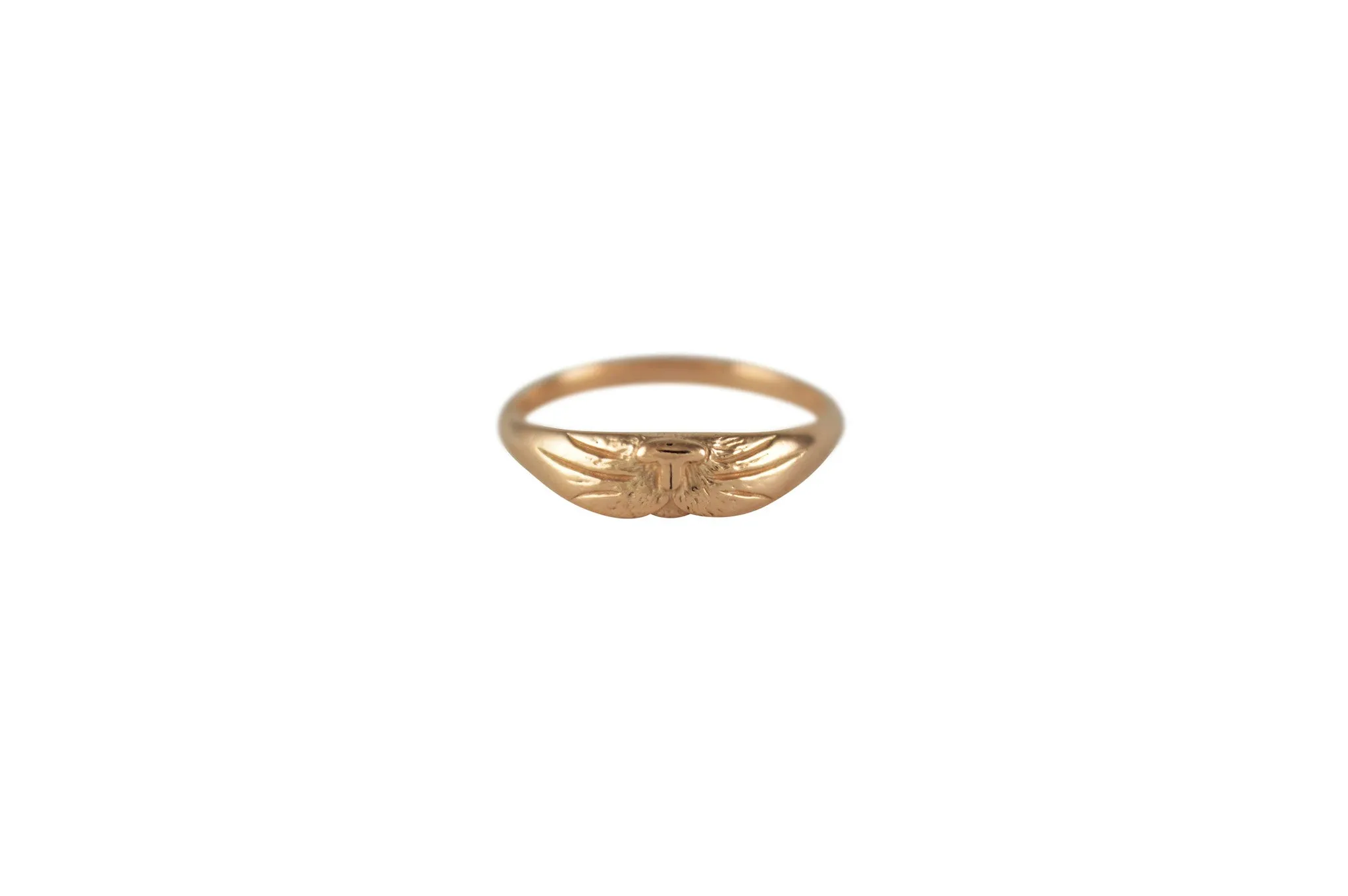 Cat Ring, 14K Gold