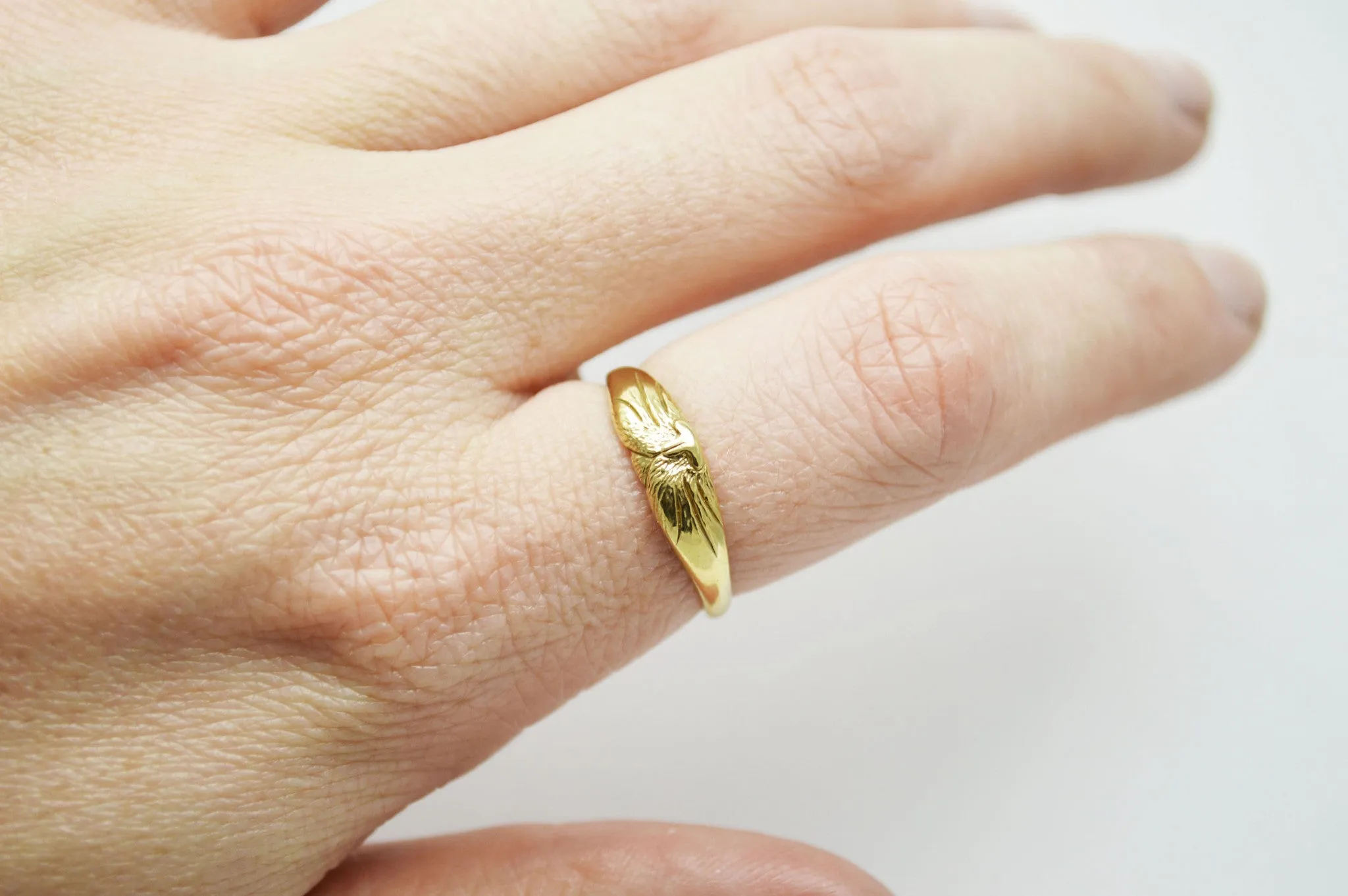 Cat Ring, 14K Gold