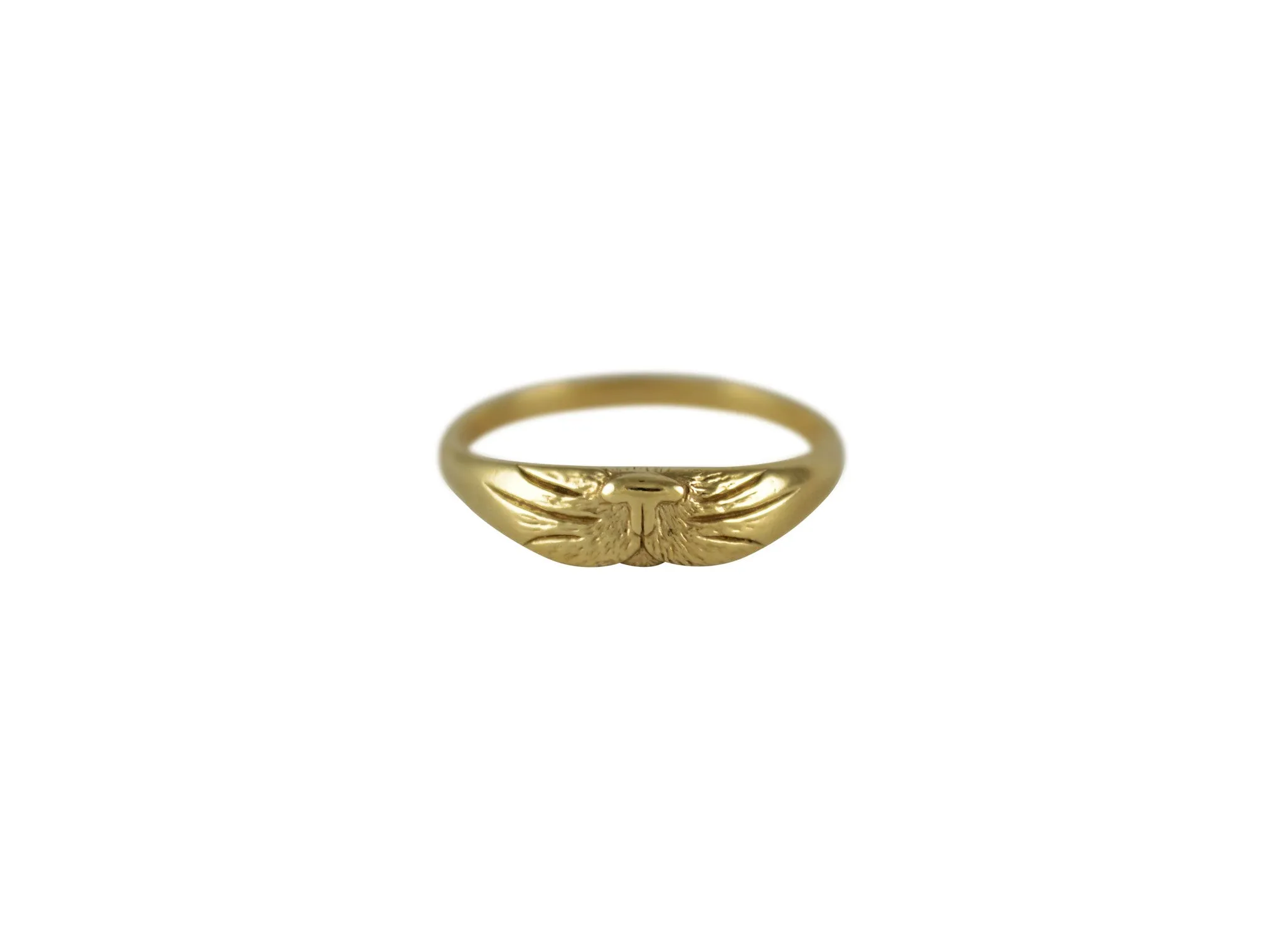 Cat Ring, 14K Gold
