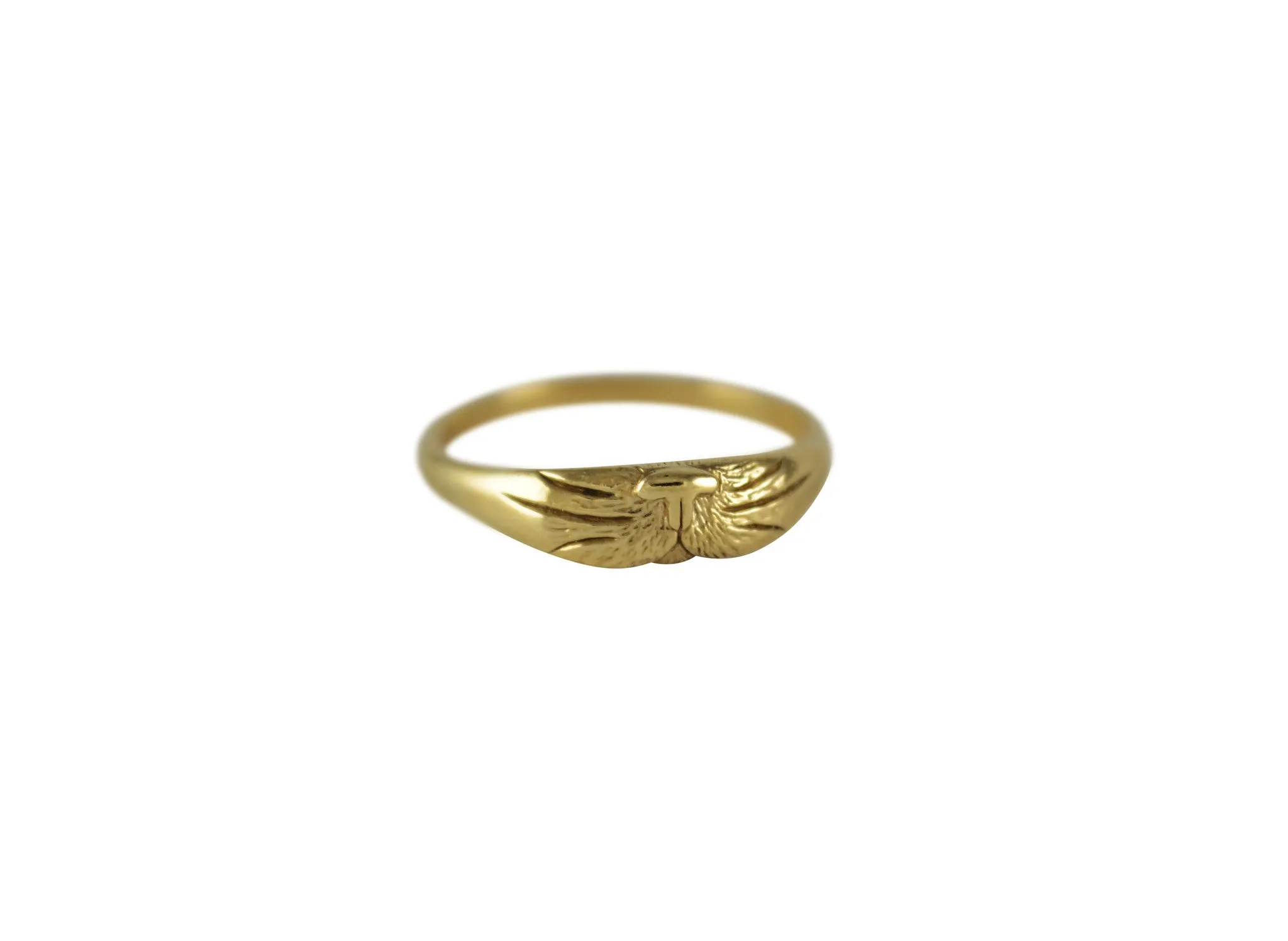 Cat Ring, 14K Gold