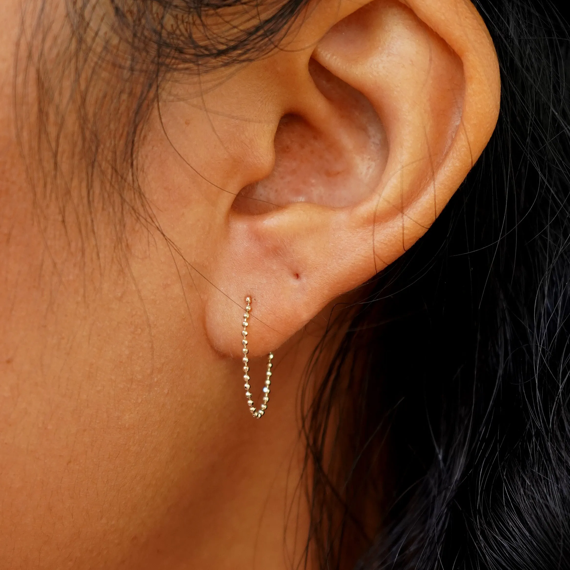 Chain Loop Earring
