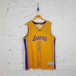 Champion LA Lakers Basketball Jersey - Yellow - XL