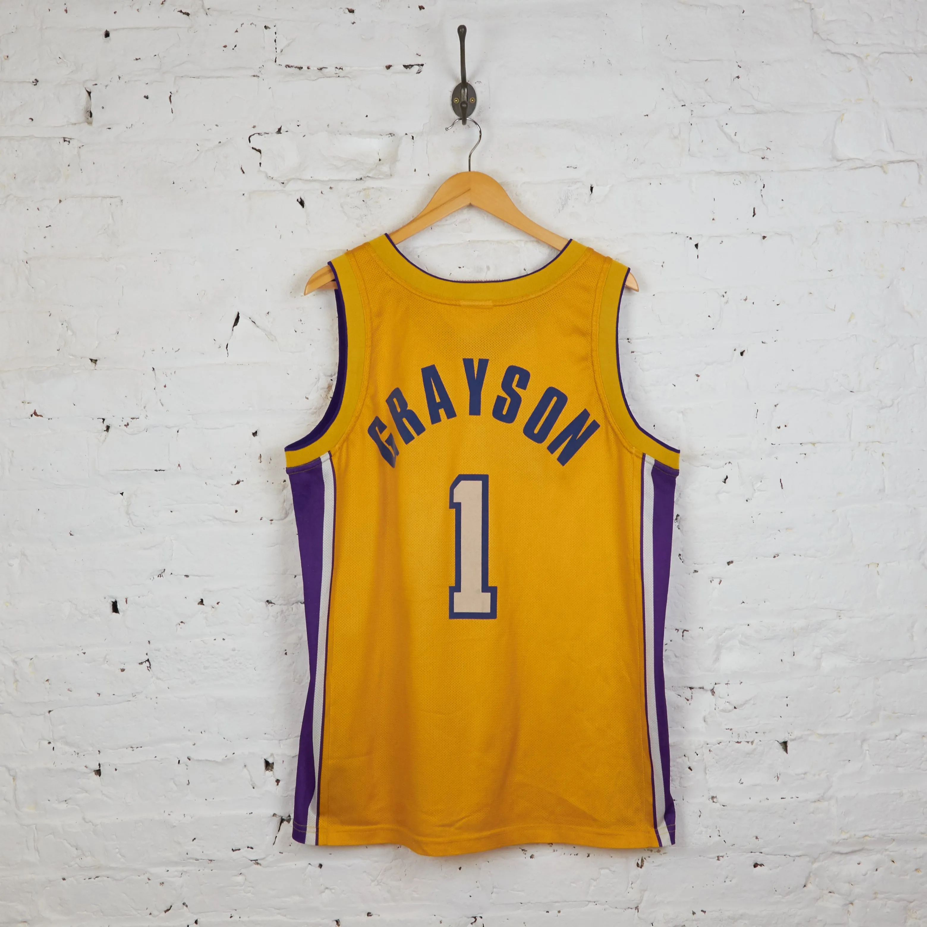 Champion LA Lakers Basketball Jersey - Yellow - XL