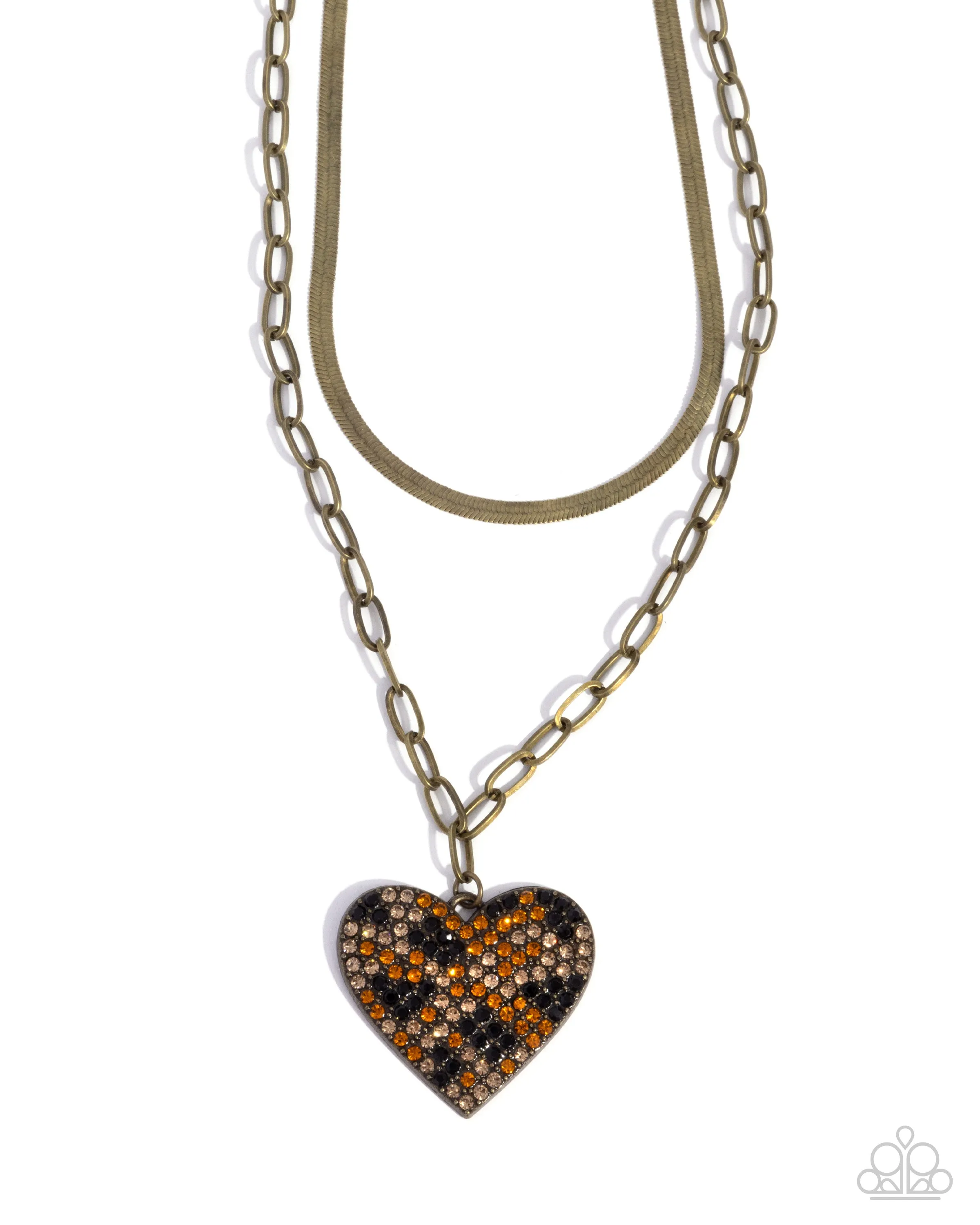 Cheetah Class - Brass Necklace