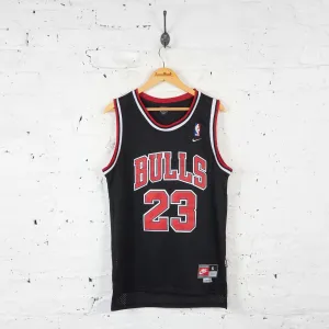 Chicago Bulls Jordan Basketball Jersey - Black - S