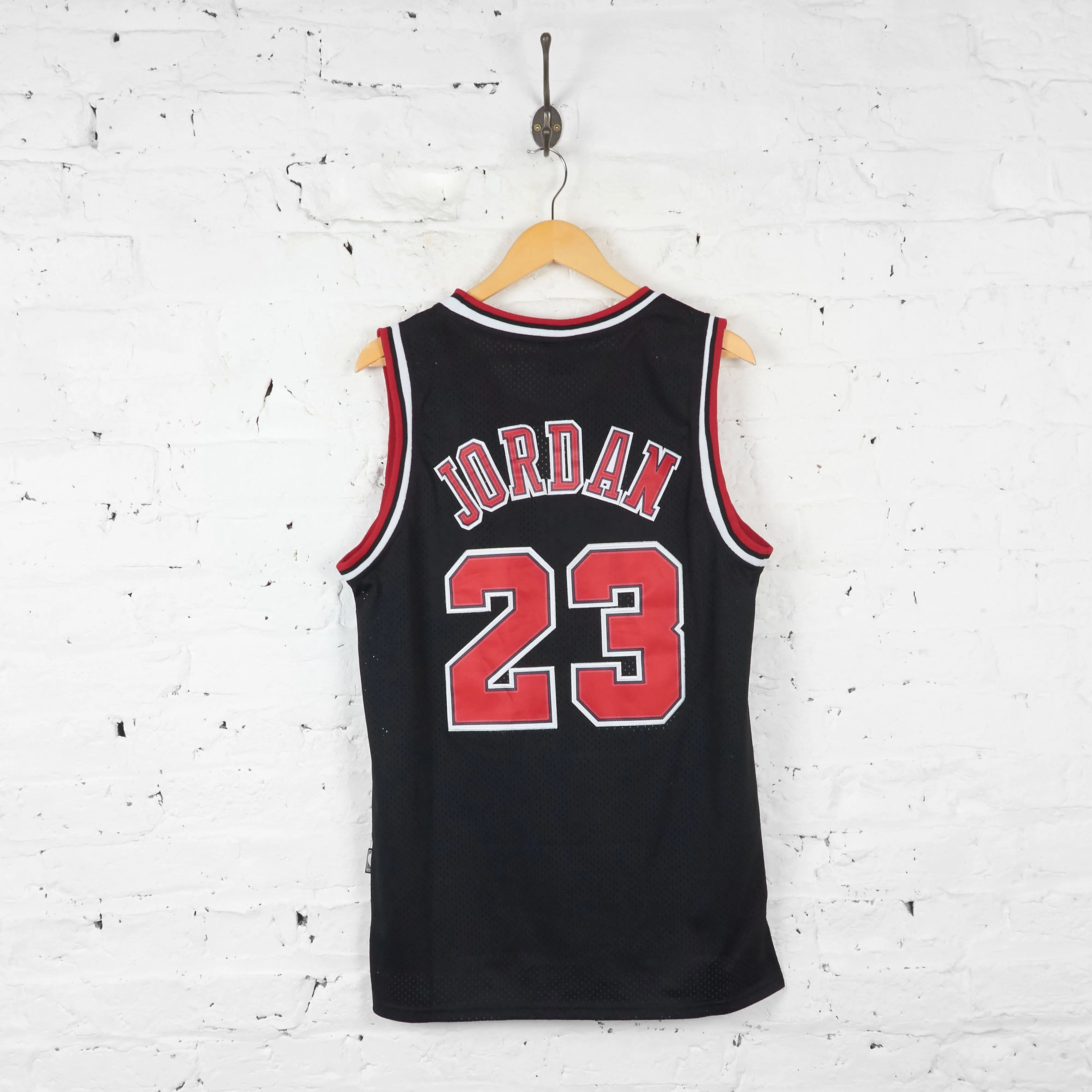 Chicago Bulls Jordan Basketball Jersey - Black - S
