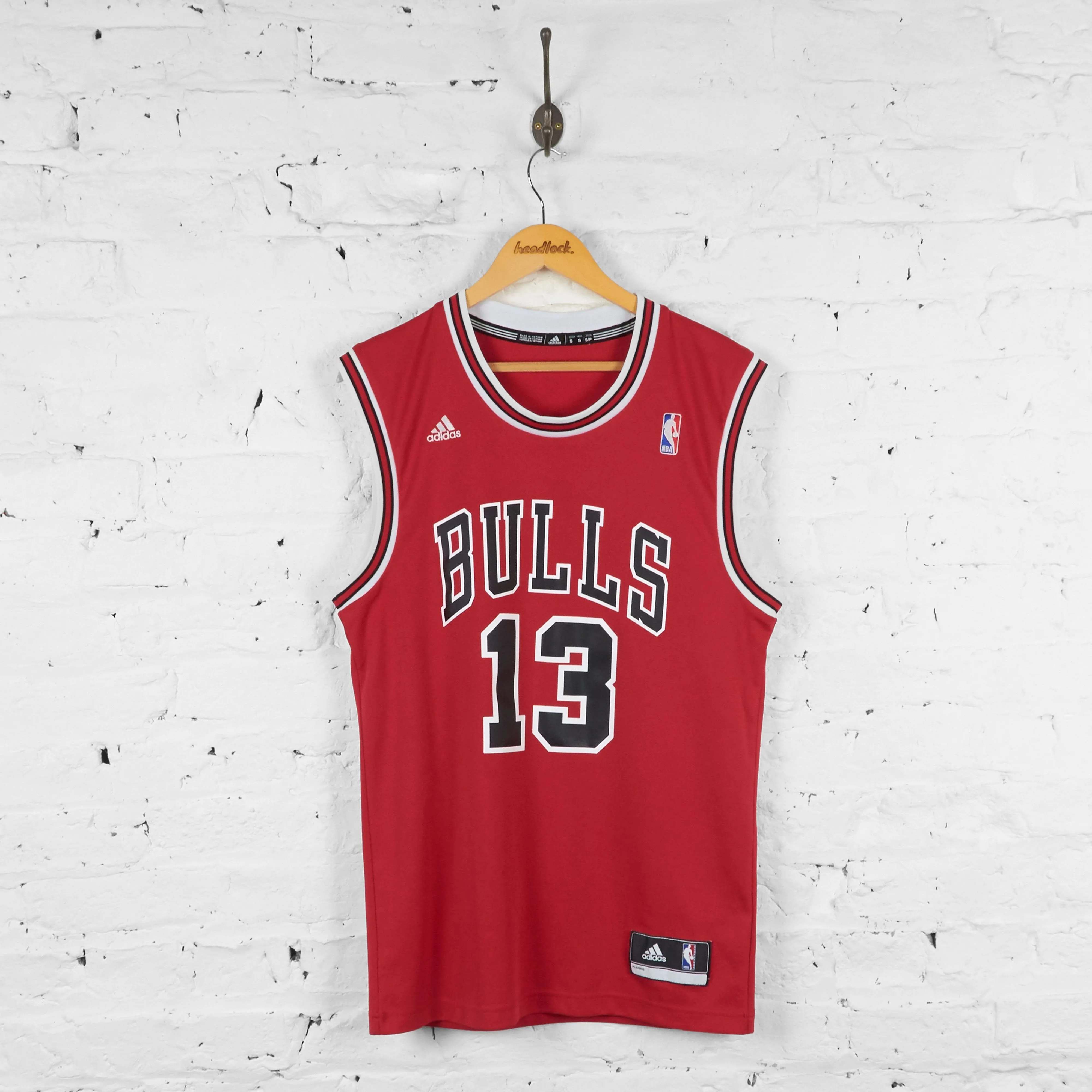 Chicago Bulls Noah Adidas Basketball Jersey Vest - Red - S