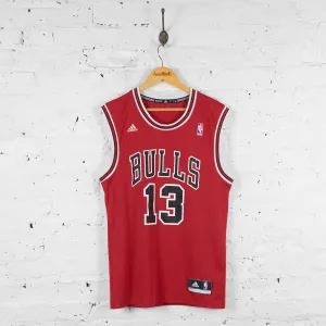 Chicago Bulls Noah Adidas Basketball Jersey Vest - Red - S