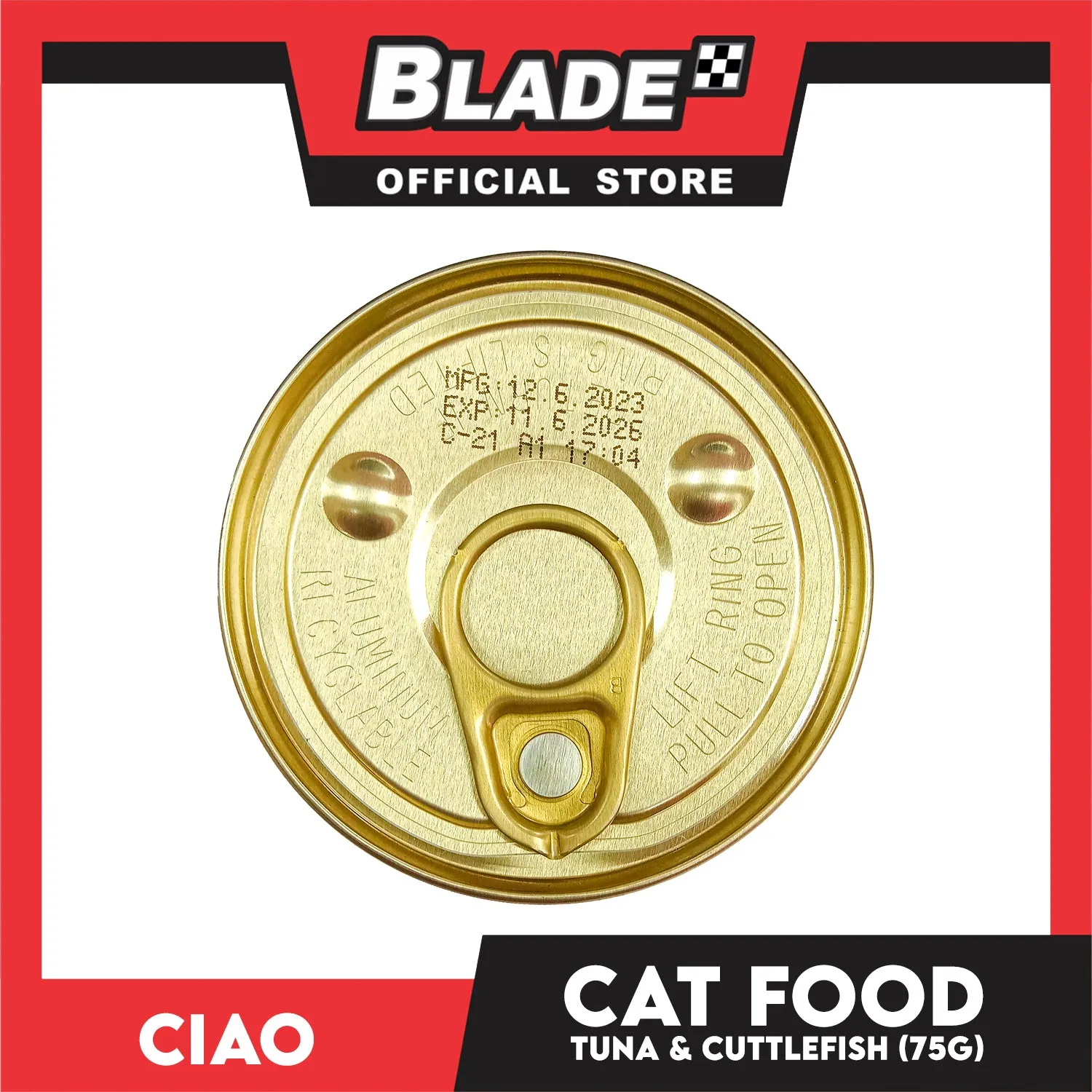 Ciao Tuna and Cuttlefish 75g Cat Canned Wet Food
