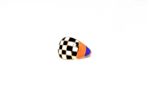 Circus et Panem Black/White Ring