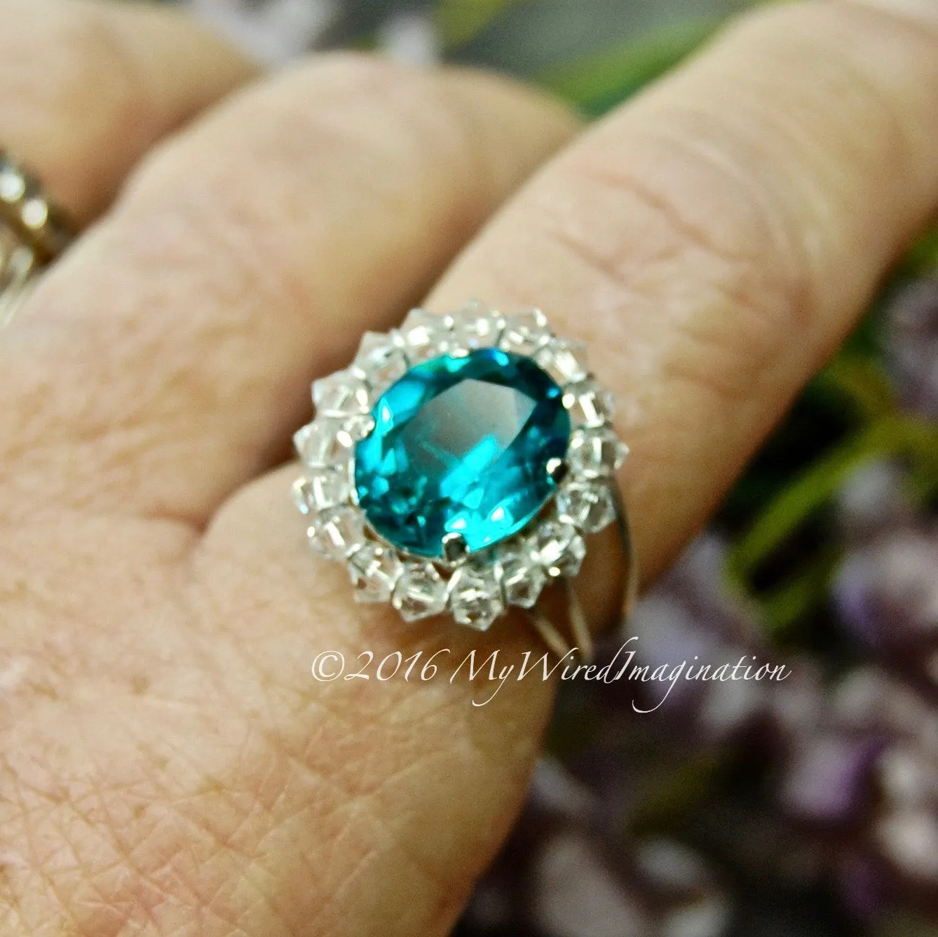 Crystal Halo Ring Tutorial, Beginner Wire Wrap Ring Tutorial