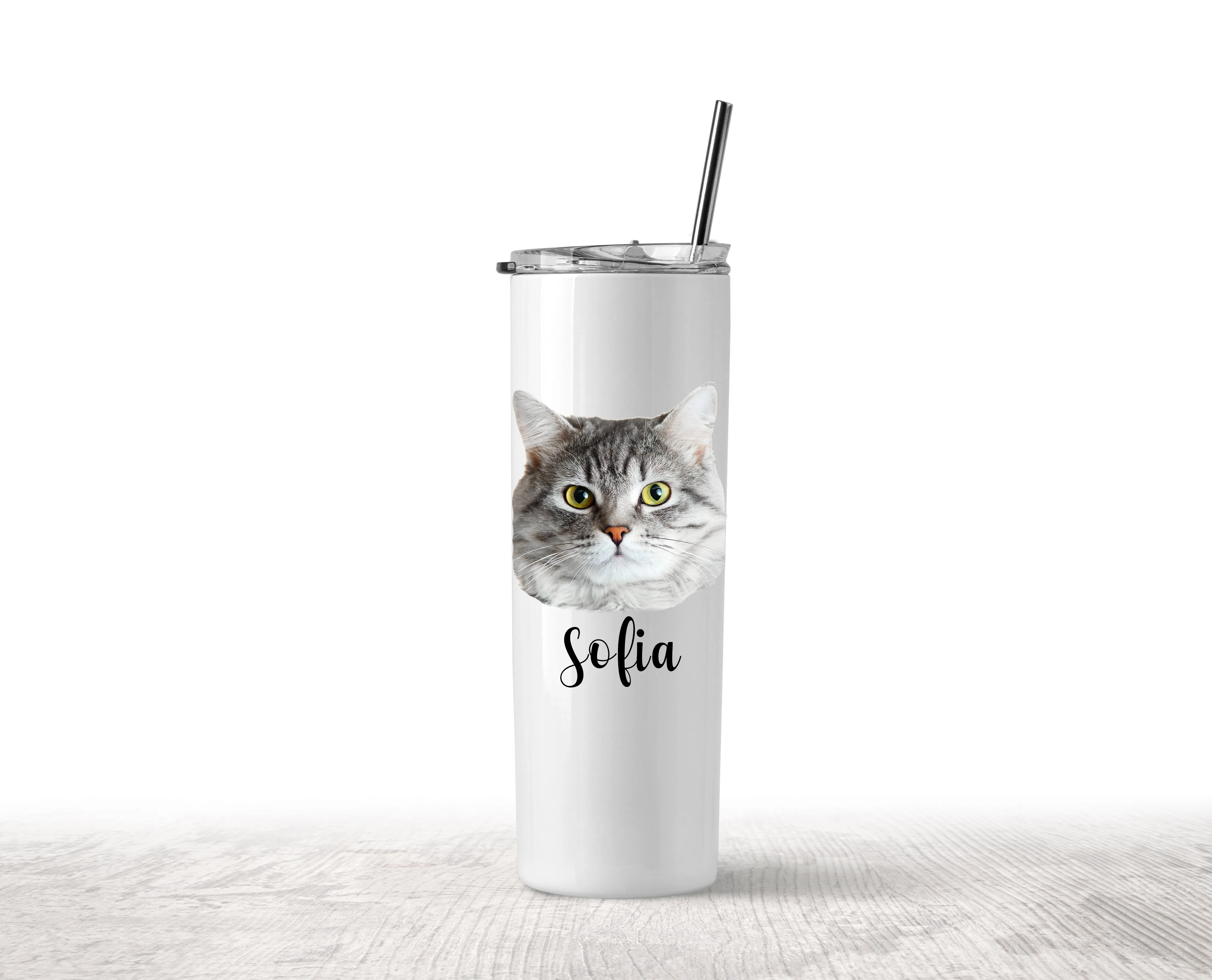 Custom Dog Face Tumbler